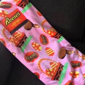 Reese's Pink Easter themed Plush Throw Blanket